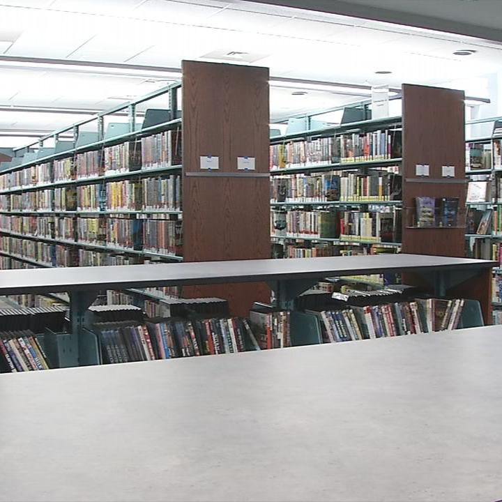 Clarksville library interior